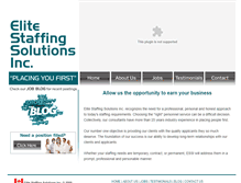 Tablet Screenshot of elitestaffing.ca
